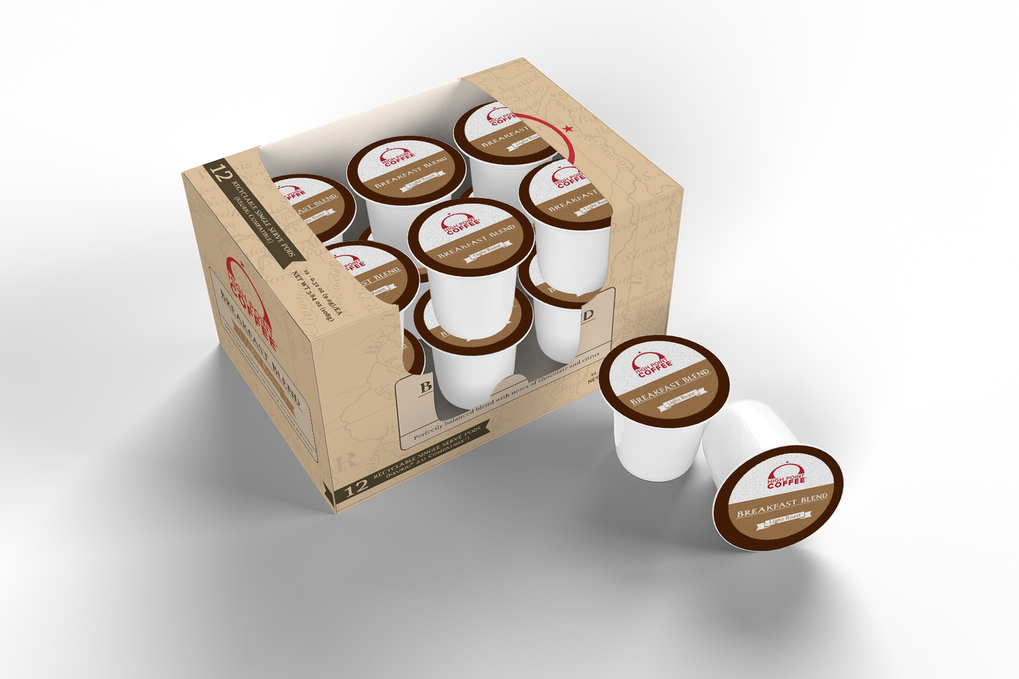 Breakfast Blend Single Serve Pods